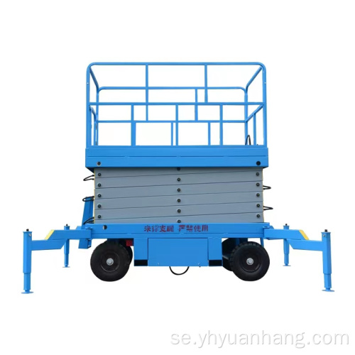 Mobile Lift Car Scissor Type Self Hydraulic Lifting